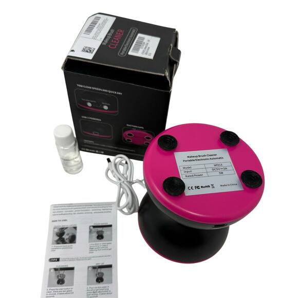 Electric Makeup Brush Cleaner Portable Automatic - Picture 2 of 2